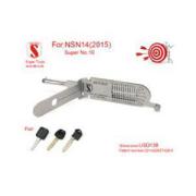 Super Auto Decoder and Pick Tools NSN14 10Pin (2015)