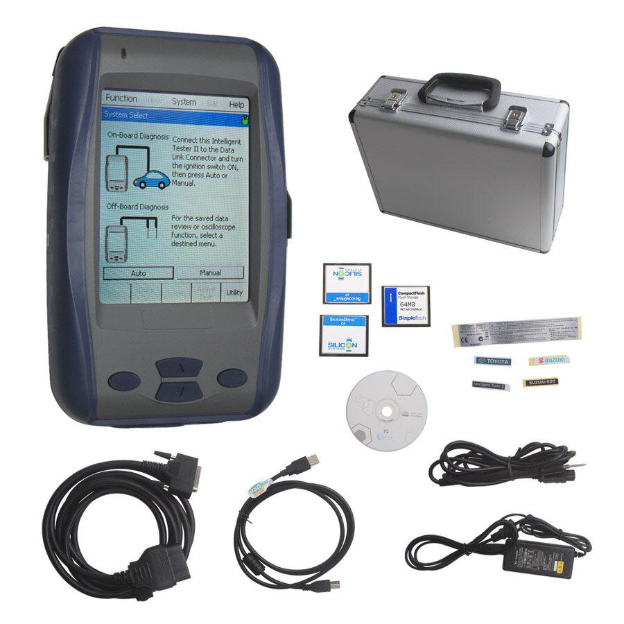 V2017.1 Dennso Intelligent Tester IT2 Diagnostic Tool für Toyota und Suzuki ohne Oscilloskop Mehrsprachigkeit