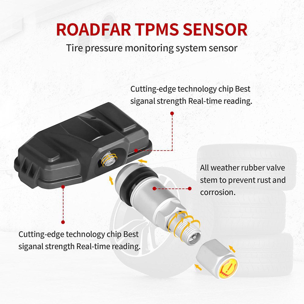 TYPE-BMW1-433 Universal programmierbarer RDKS Sensor