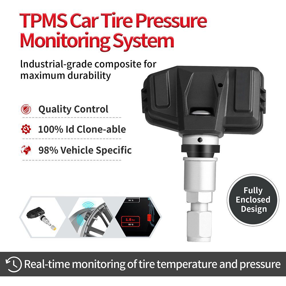 TYPE-BMW1-433 Universal programmierbarer RDKS Sensor