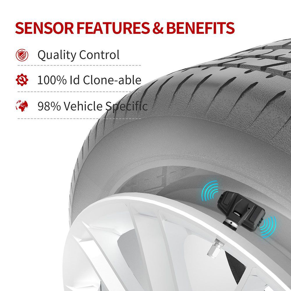 TYPE-BMW1-433 Universal programmierbarer RDKS Sensor