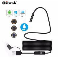Endoskop Kamera für Auto 3 in I Mini Borescope Kamera Wasserdicht 7mm Snake Inspection Camera für Android Typ C PC
