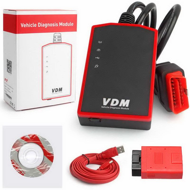 V3.9 VDM UCANDAS Wireless Automotive Diagnosis System mit Honda Adapter Support Andriod V5.2