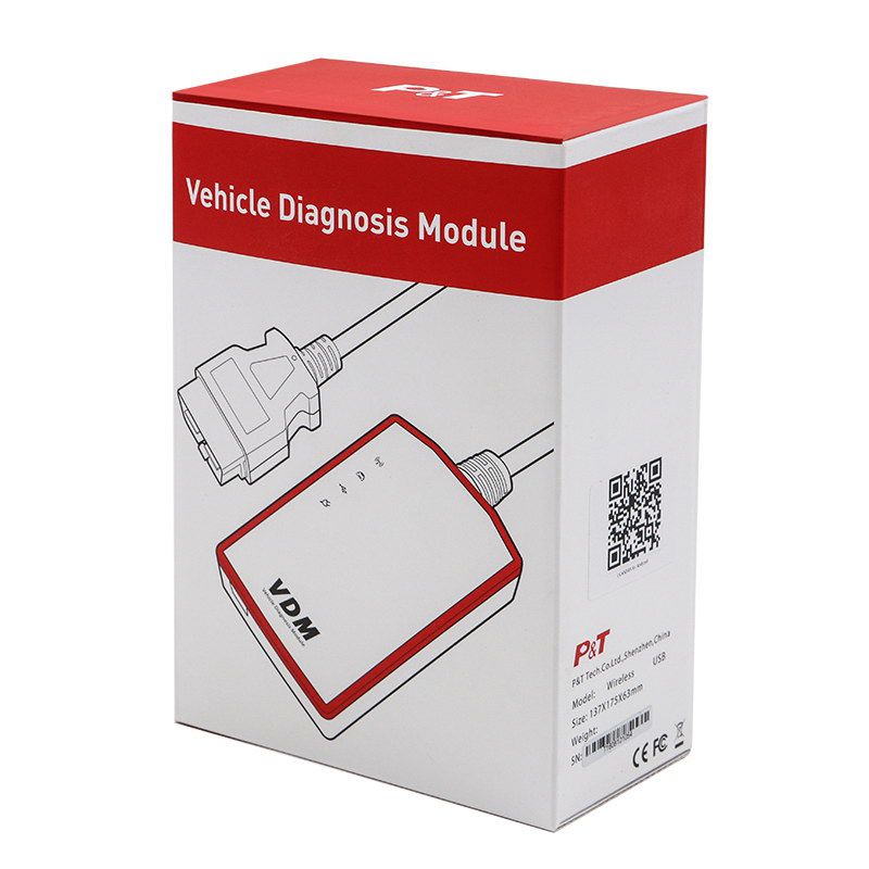 V3.9 VDM UCANDAS Wireless Automotive Diagnosis System mit Honda Adapter Support Andriod V5.2