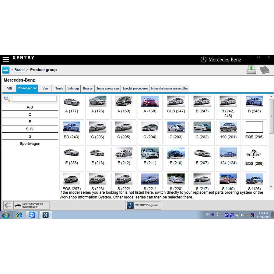 Xentry V2021.6 MB Star Diagnostic SD Connect C4 DELL 500G HDD Supports HHT-WIN, Vediamo and DTS Monaco