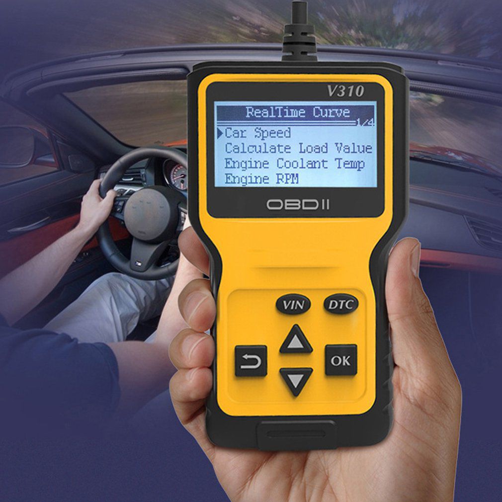 V310 OBDII Code Reader V1.1 Check Engine Fehler V310 Car Speed Probe Diagnose Tool V310 Code Scanner V310 OBD2 Scan