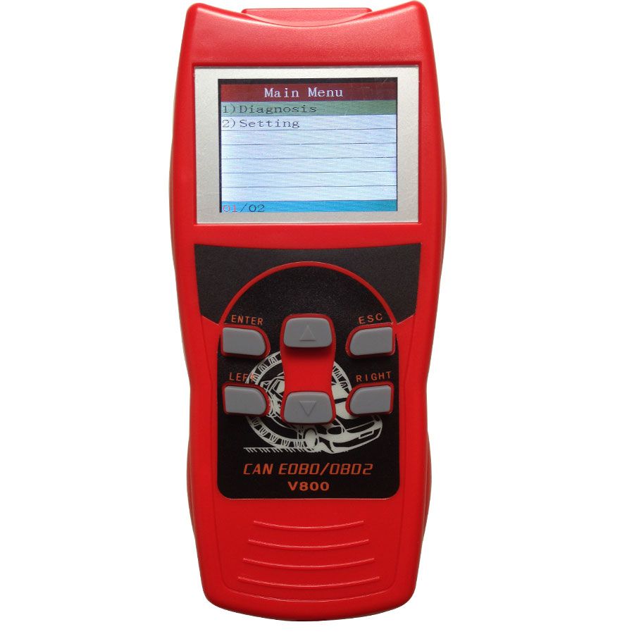 V800 Colorful CAN -Bus OBDII OBD2 EOBD Trouble Code Reader Diagnosetest Diagnostic Scanner