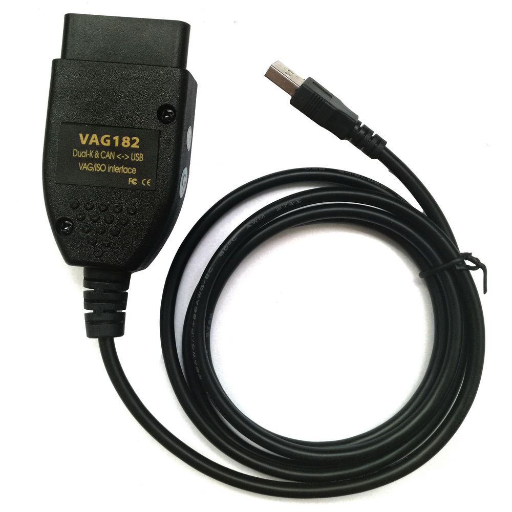 VAG COM Kabel VCDS V18.2 HEX USB Interface für VW, Audi, Seat, Skoda Support Multi -Launguage