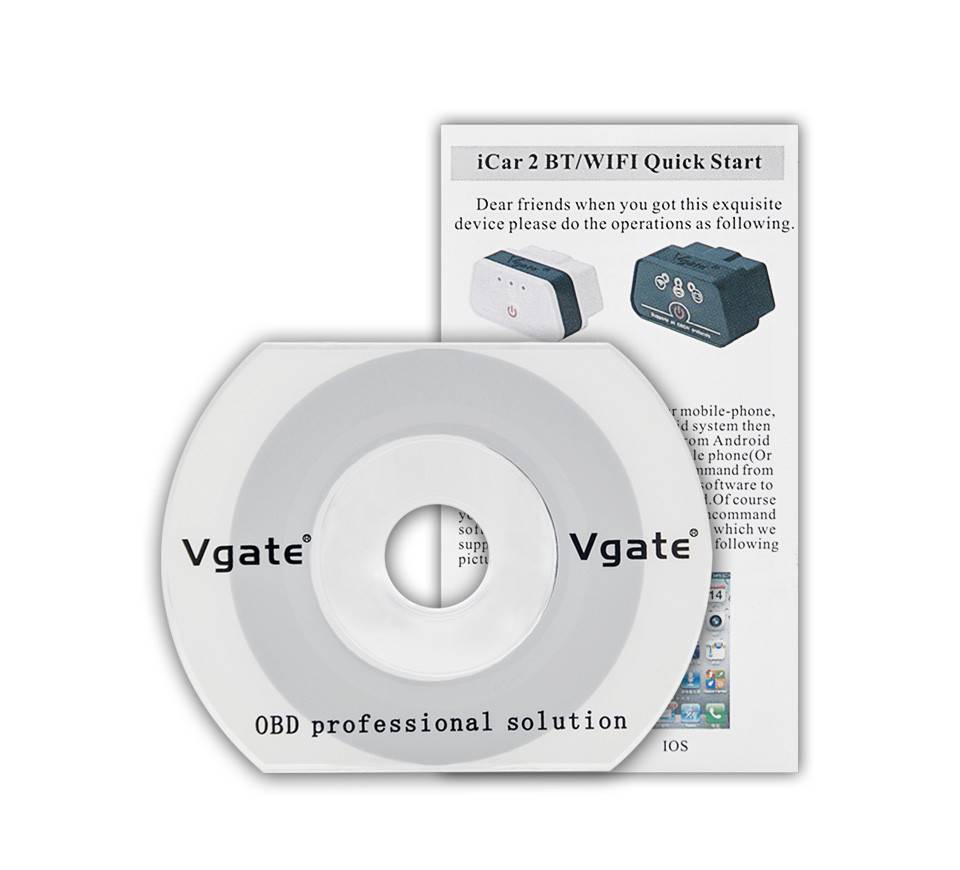 Vgate iCar 2 Bluetooth Version ELM327 OBD2 Code Reader iCar2 für Android /PC