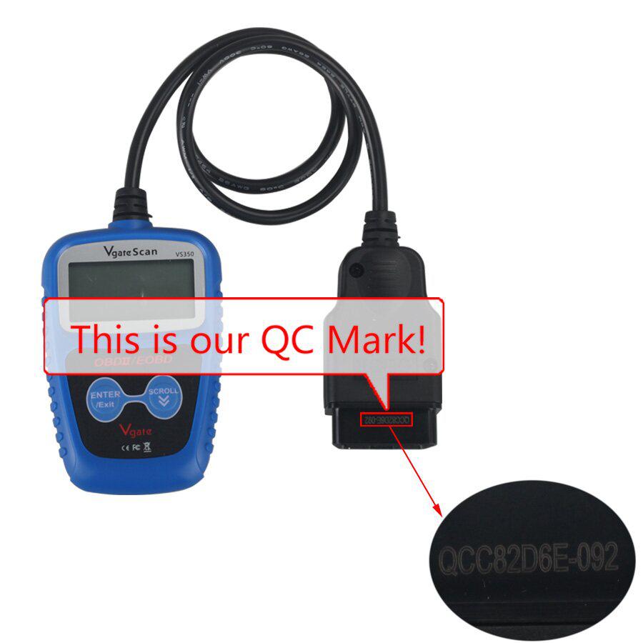 Vgate VS350 CAN BUS /OBDII Code Reader