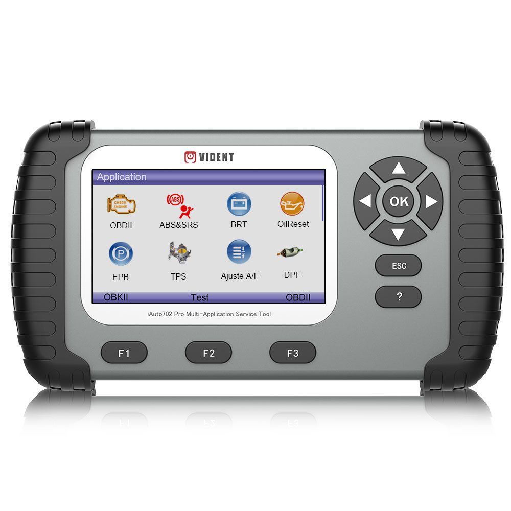 VIDENT iAuto 702Pro Multi-Application Service Tool Support ABS/SRS/EPB/DPF Update to 19 Maintenance 3 Years Free Update Online