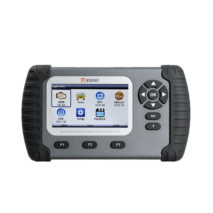 VIDENT iAuto700 Professional Car Full System Diagnose Tool für Motoröl Light EPB EPS ABS Airbag Reset Battery Configuration