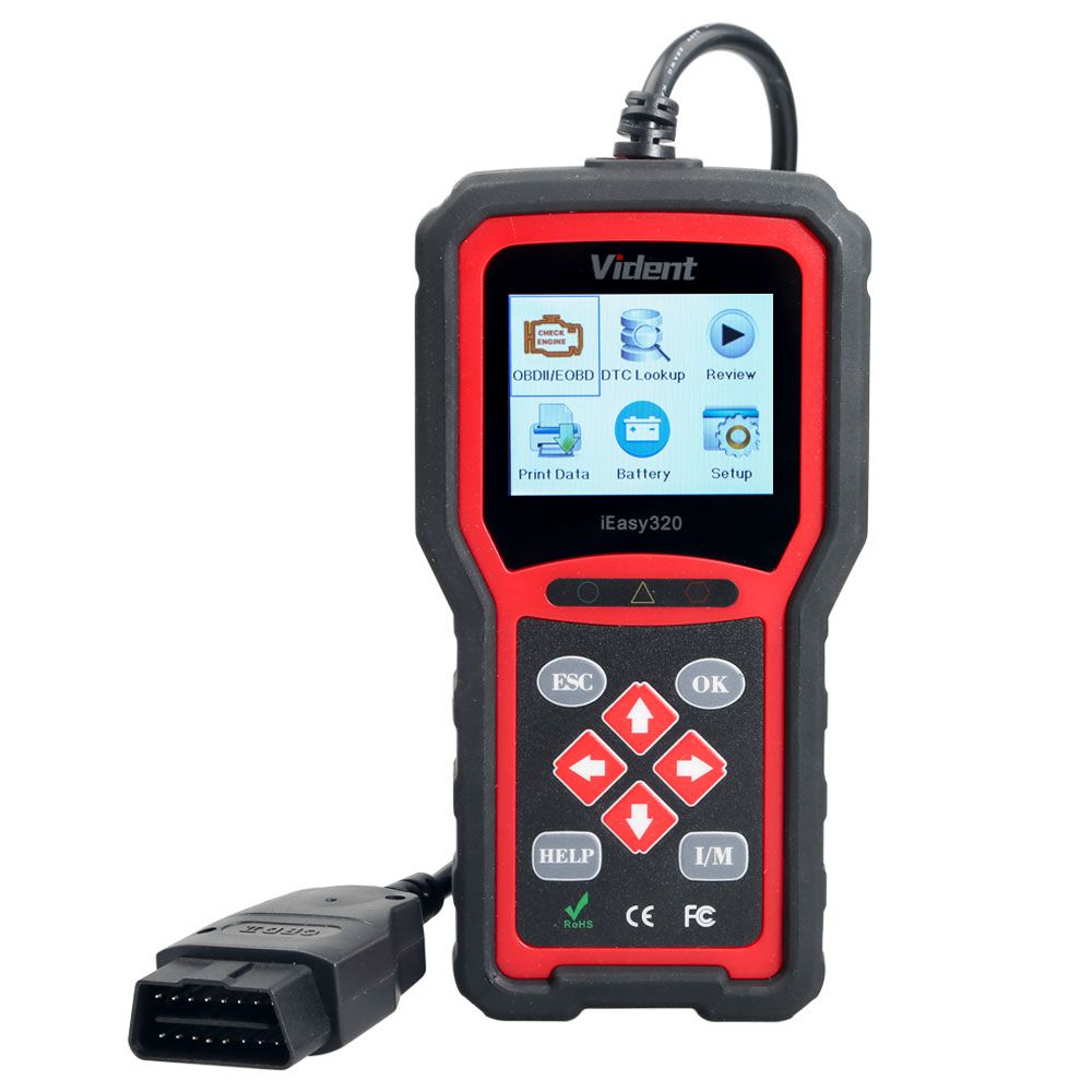 VIDENT iEasy320 Enhanced OBDII /EOBD CAN Code Reader