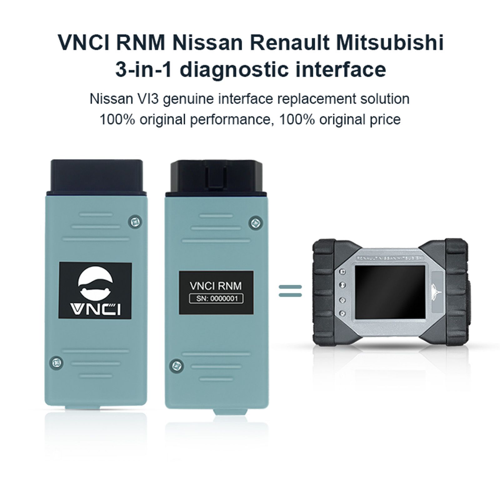 VNCI RNM Nissan Renault Mitsubishi 3-in-1 Diagnose Schnittstelle