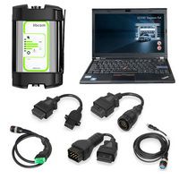 Volvo 88890300 Vocom Schnittstelle mit Lenovo X220 Laptop für Volvo/Renault/UD/Mack LKW Diagnose Runde Schnittstelle