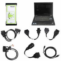 Neues 88890300 Vocom Truck Diagnostic Interface für Volvo/Re-nault/UD/Mack Truck mit Lenovo T410 Laptop