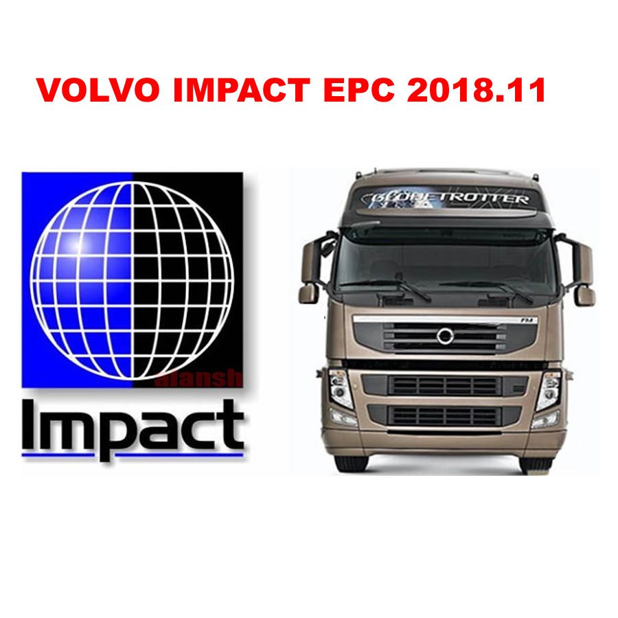 Impact 2018.11 Version für Volvo EPC Katalog Informationen über Reparatur, Ersatzteile, Diagnose, Service Bulletins