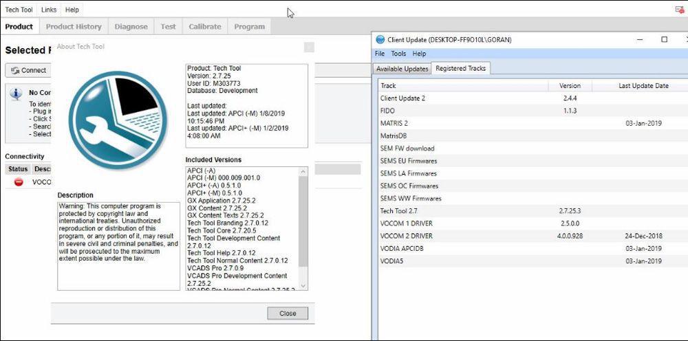 Volvo PTT Premium Tech Tool 2.7.65 + 2019 Visfeed Intermediate Storage File Encryptor/Decryptor