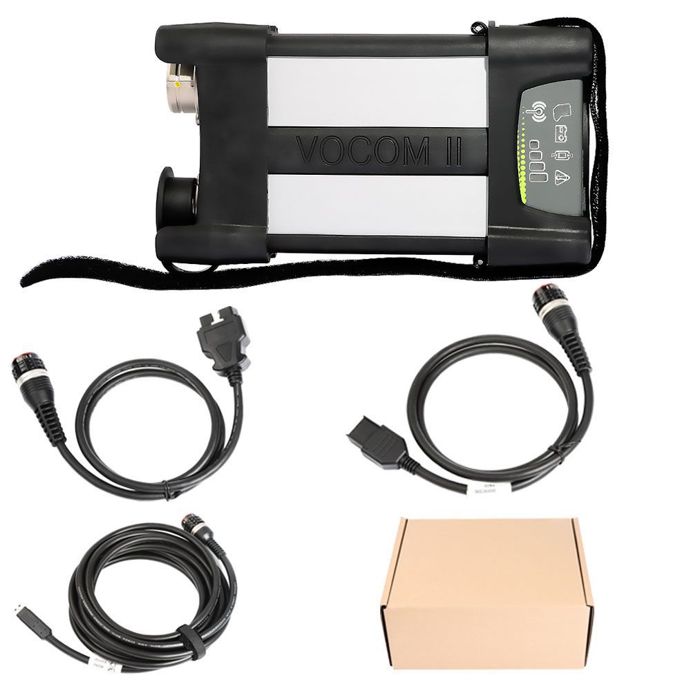 Original Volvo VOCOM II 88894000 Excavator Heavy Truck Diagnostic Scanner mit Lenovo T410 Laptop Ready for use