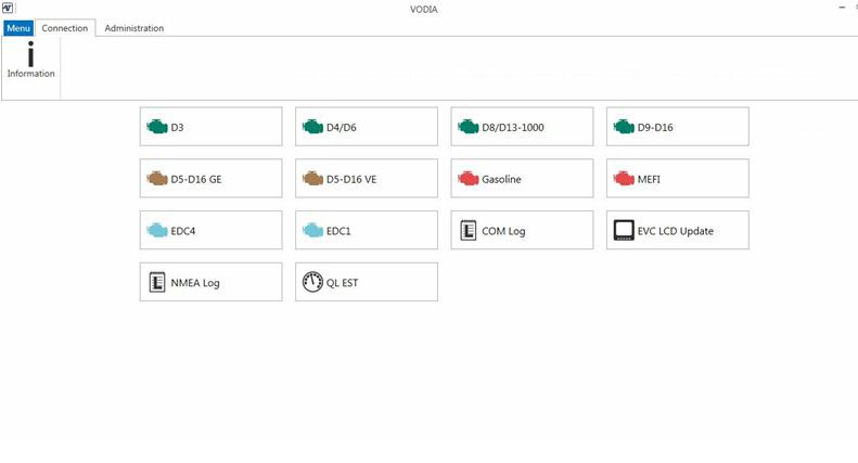 Die neueste Version Volvo Vodia Penta VODIA 5.2.50 mit One Time Free Activation funktioniert mit VOCOM