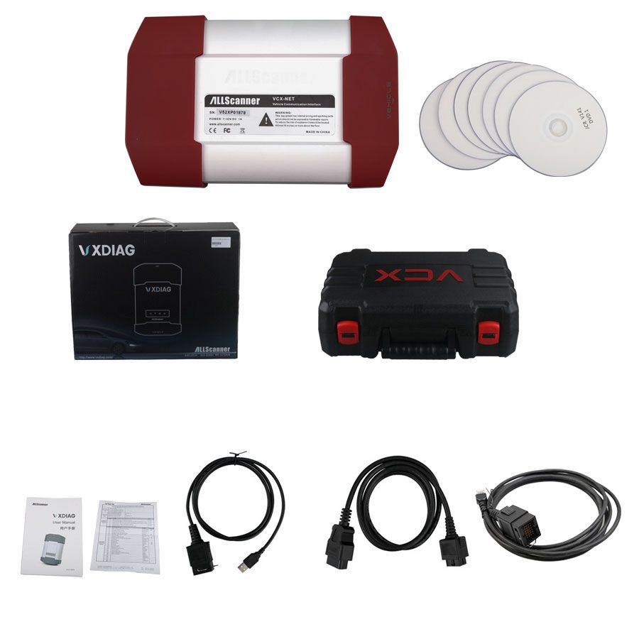 WIFI VXDIAG MULTI Diagnostic Tool 4 in 1 für HONDA V3.014+FORD & MAZDA V109+JLR V153