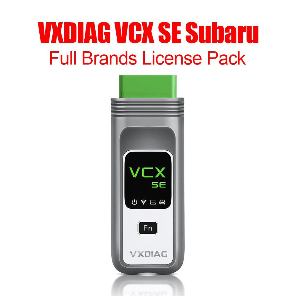 VXDIAG Full Brands Authorization License Pack für VCX SE Subaru mit SN V94SE*****