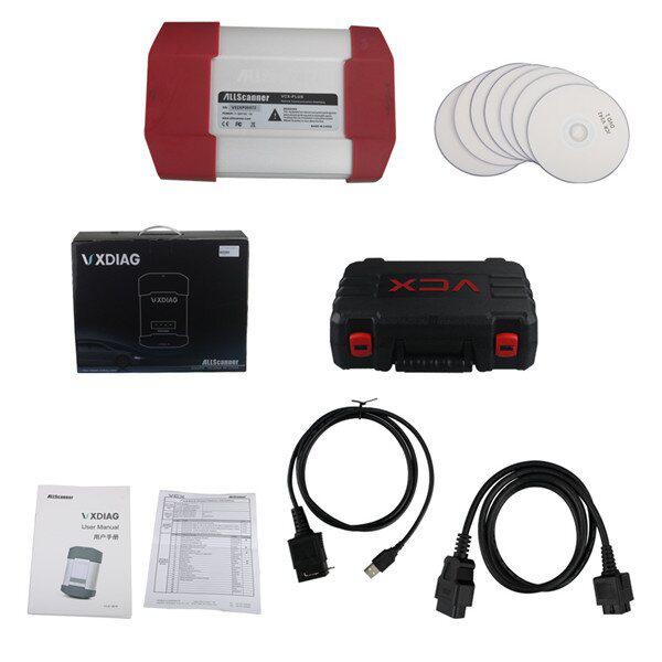 VXDIAG MULTI Diagnostic Tool 4 in 1 für HONDA V3.014 +FORD & MAZDA V98 +JLR V141 WIN XP /WIN 7 /WIN8 /WIN10