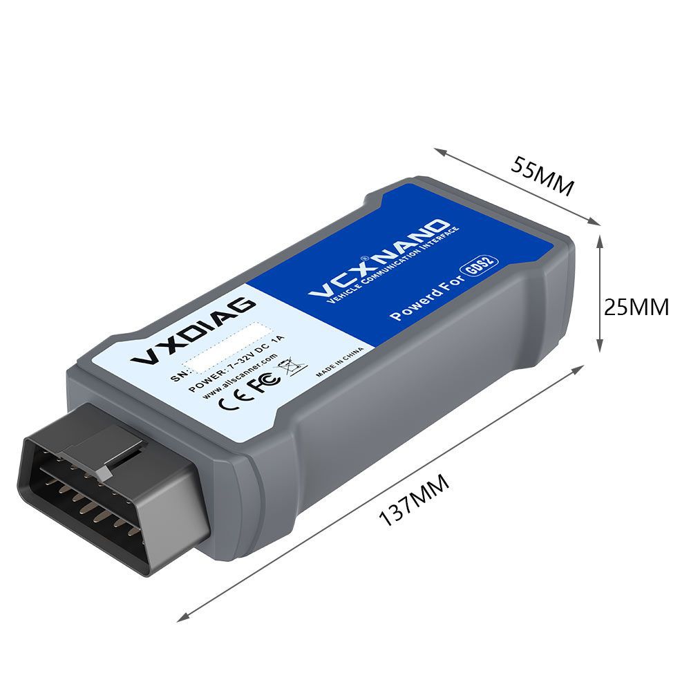 USB Version VXDIAG VCX Nano für GM/OPEL GDS2 V2022.05 Tech2WIN 16.02.24 Diagnosewerkzeug