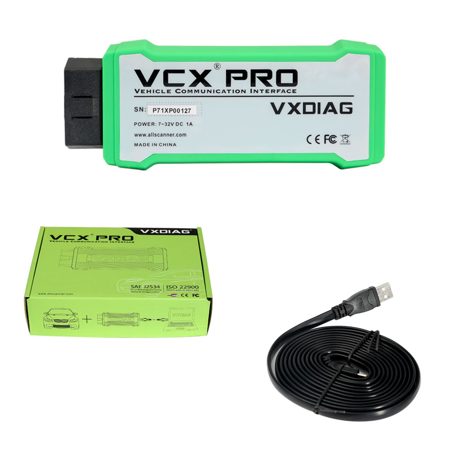 VXDIAG VCX NANO Pro Für GM /FORD /MAZDA /VW /HONDA /VOLVO /TOYOTA /JLR 7 -in -1 Auto OBD2 Diagnostic Tool