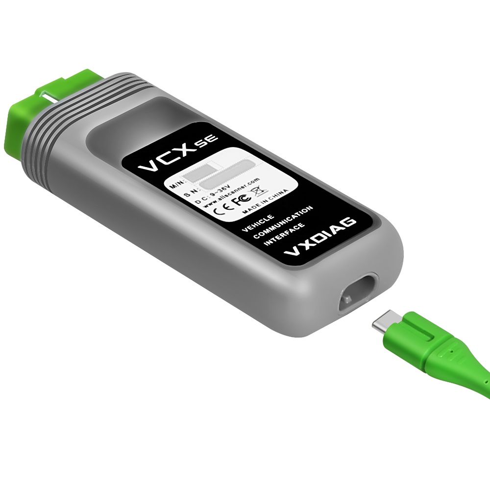 VXDIAG VCX SE für Renault (2005-2022) Alle Systeme Diagnosewerkzeug J2534 ECU Codierung & Programmierung OBD2 Scanner
