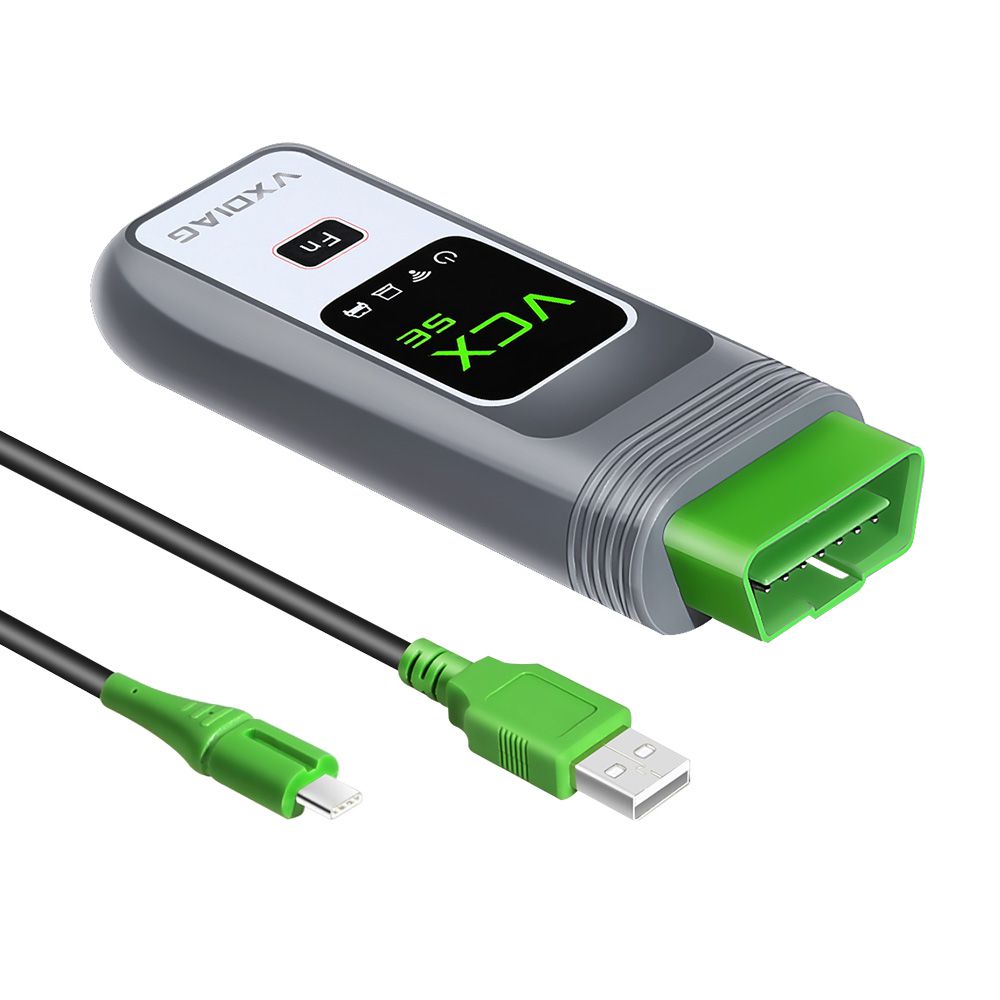 VXDIAG VCX SE für Renault (2005-2022) Alle Systeme Diagnosewerkzeug J2534 ECU Codierung & Programmierung OBD2 Scanner