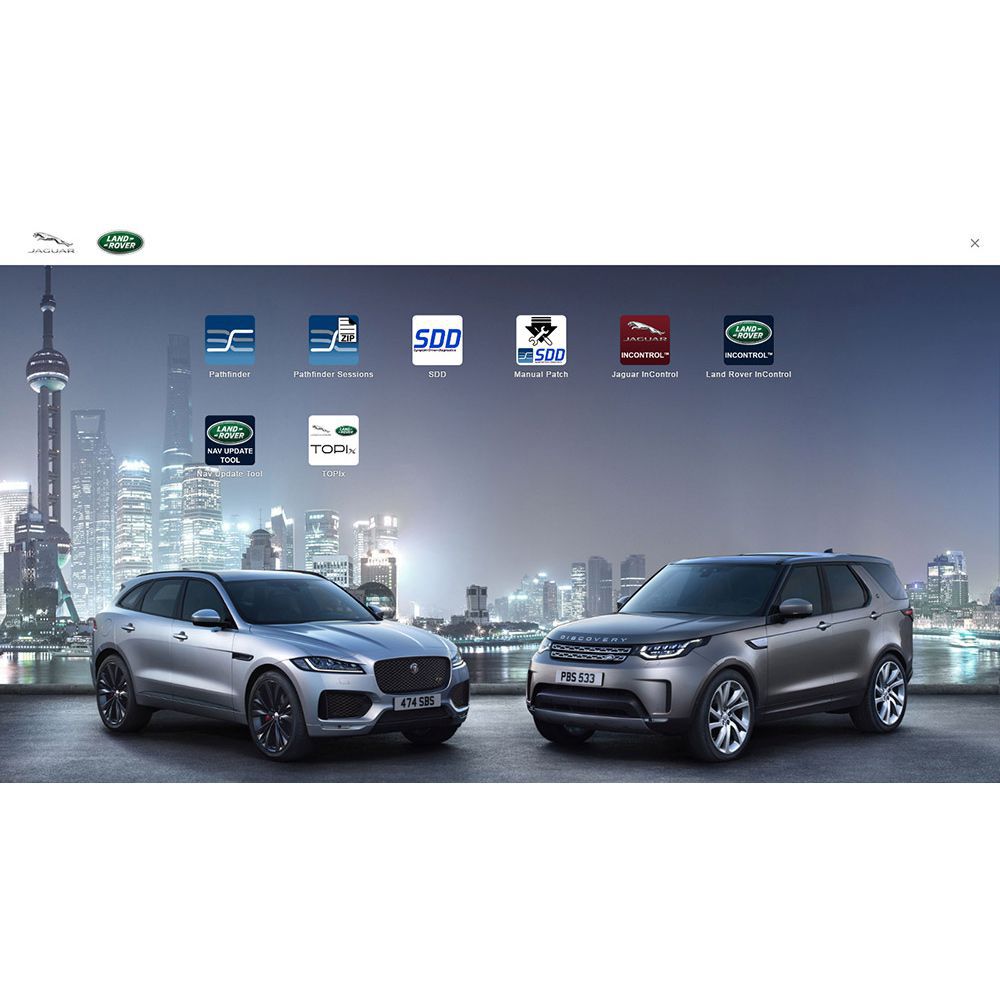 VXDIAG VCX SE JLR Software HDD mit Software V158.06 SDD V264 PATHFINDER