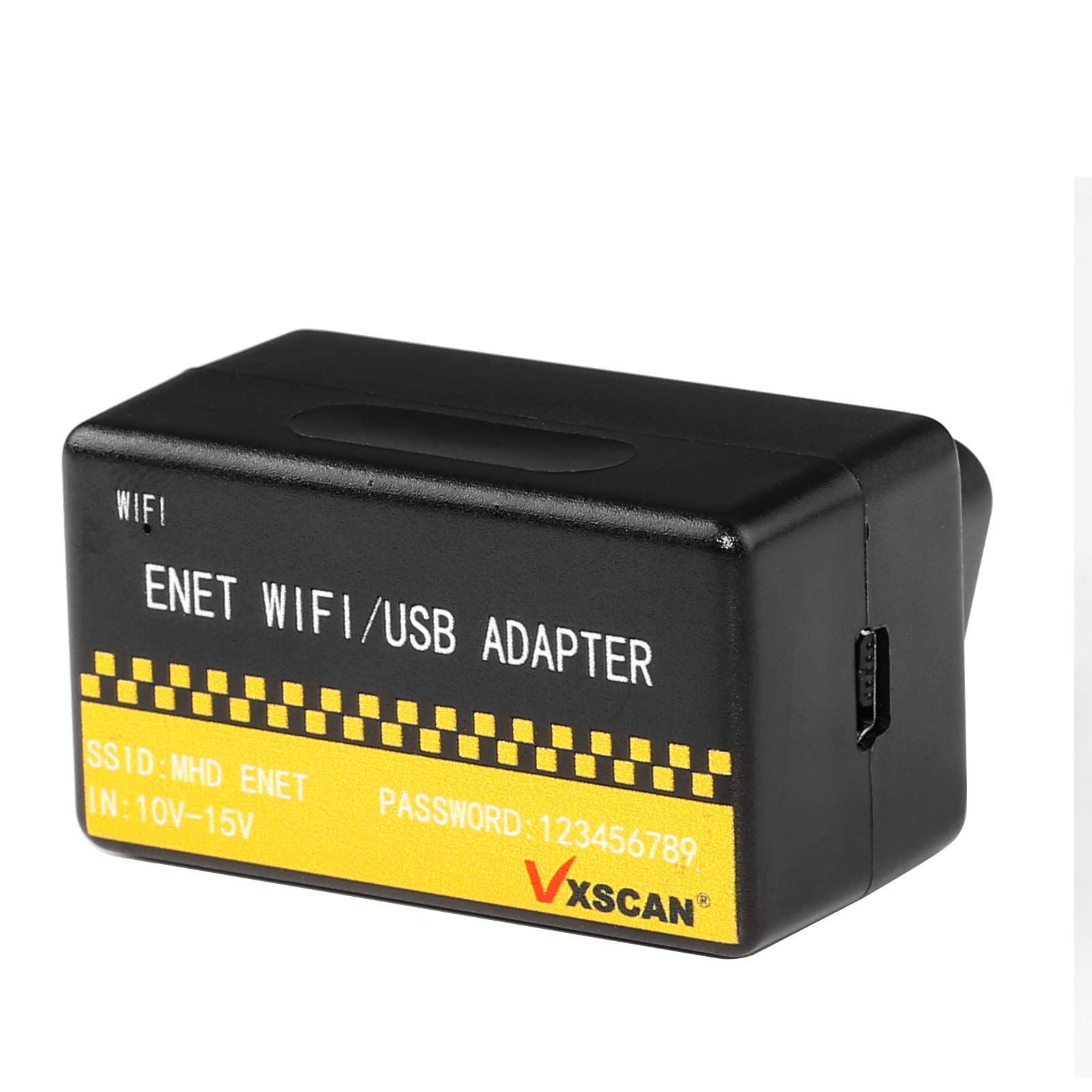 VXSCAN ENET WIFI/USB Adapter DOIP für VW/VOLVO, BMW F/G Serie Lizenz für BENZ Software W223 C206 213 167