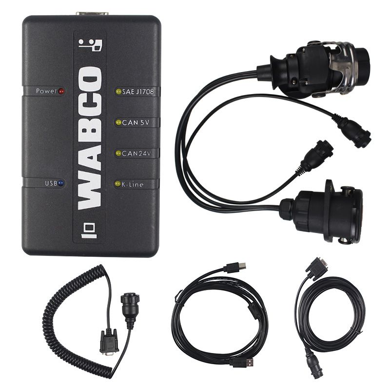 Beste Qualität WABCO DIAGNOSTIC KIT (WDI) WABCO-Schnittstelle für die Diagnose von Anhängern und LKWs