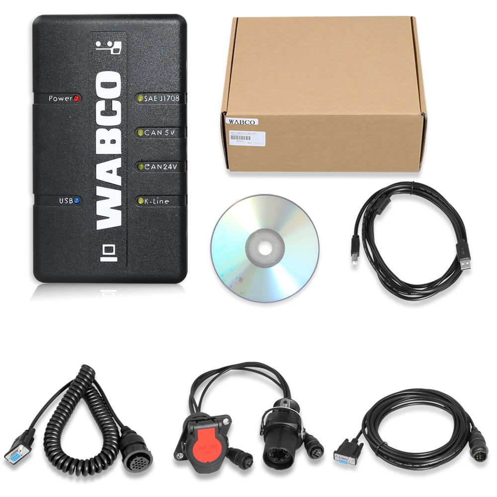 Beste Qualität WABCO DIAGNOSTIC KIT (WDI) WABCO-Schnittstelle für die Diagnose von Anhängern und LKWs