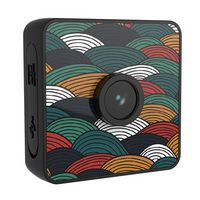 Wasserbeständige Polychrome 1080P HD Mini Kamera Stickable Wearable Multiple Skin Magnetic Micro Small Camera