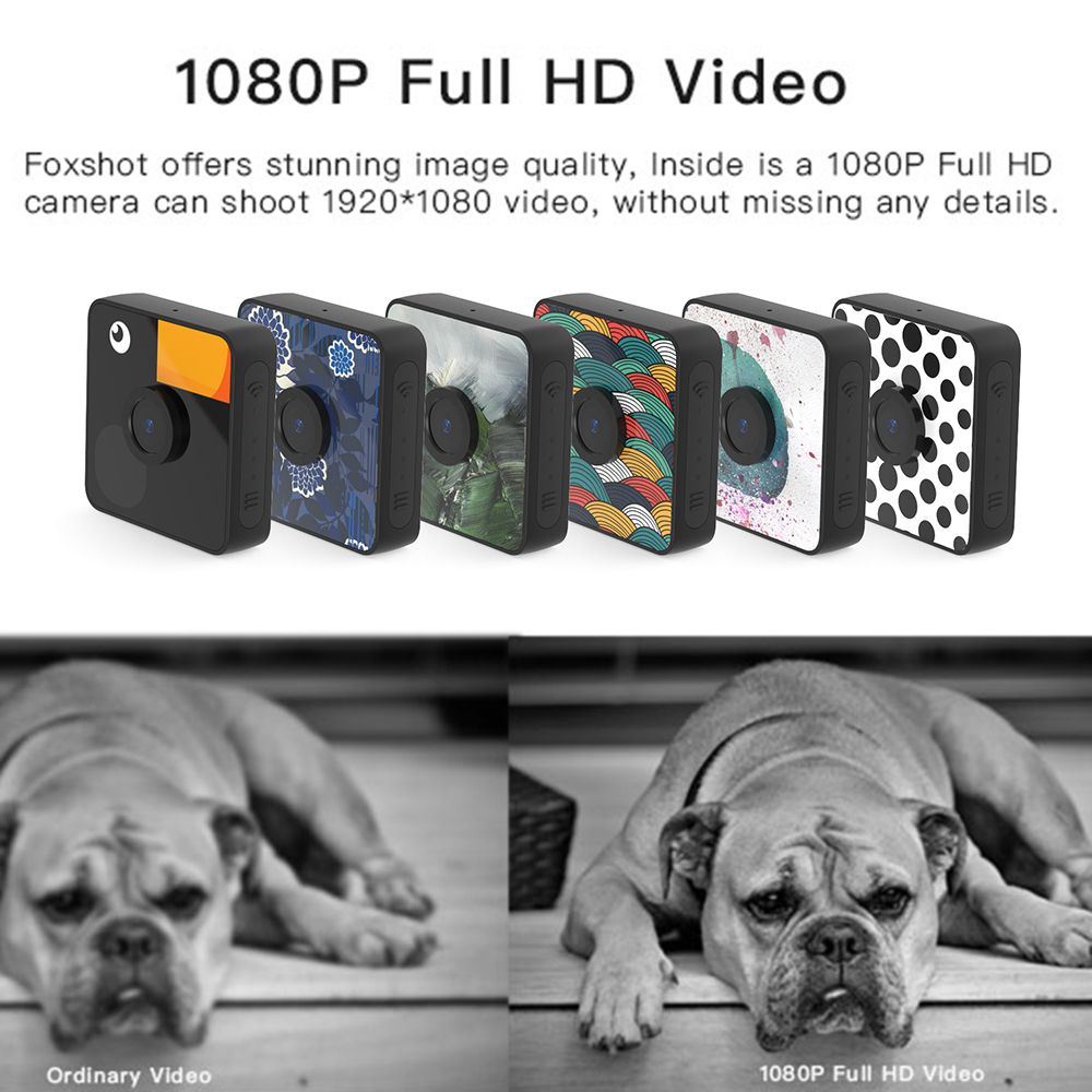 Wasserbeständige Polychrome 1080P HD Mini Kamera