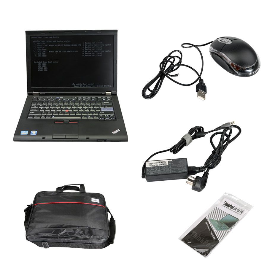 V2020.5 Wifi BMW ICOM NEXT A+B+C mit Second Hand Lenovo T410 Laptop I5 CPU 4GB