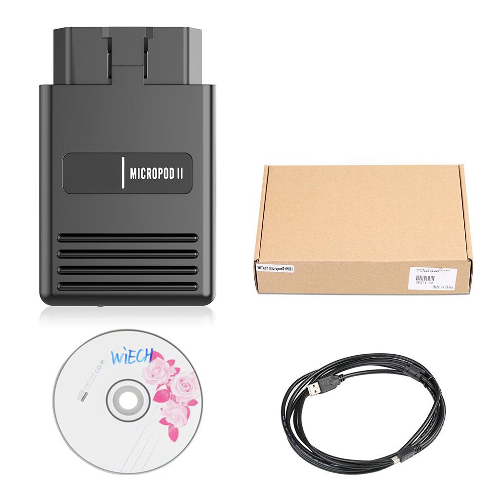 Wifi V17.04.27 wiTech MicroPod 2 Diagnostic Tool für Chrysler Dodge Jeep Fiat Online Version Unterstützt Auto bis 2018