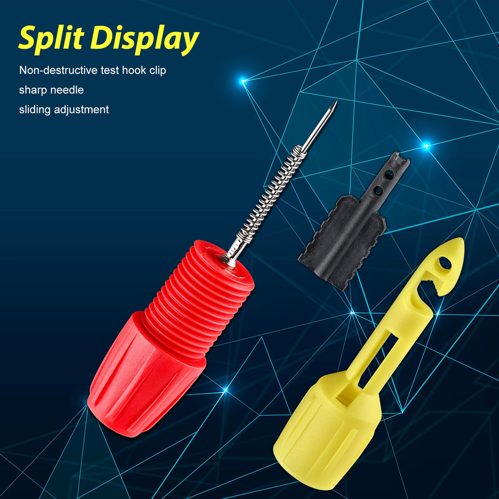 Draht Piercing Probe Piercing Clip 4mm Bananenstecker mit 4mm Automotive Test Leads Kabel Piercing Probe Set Arbeit mit Godiag GT101/GT102/GT103