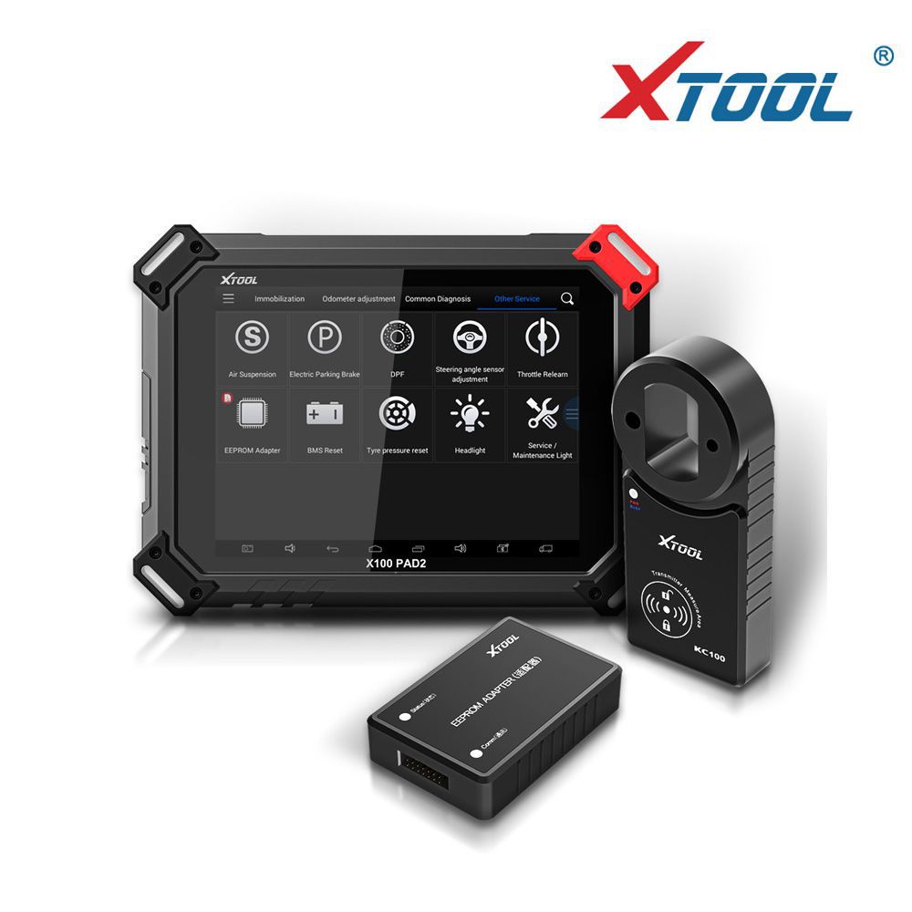 XTOOL X100 X-100 PAD2 Pro Key Programmer Vollversion mit VW 4th & 5th IMMO Mehr Sonderfunktion hinzugefügt