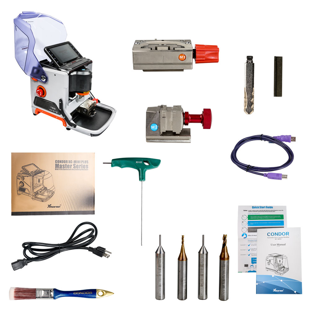 2019 Latest Xhorse Condor MINI Plus Condor XC -MINI II Key Cutting Machine XC -MINI Plus Automotive Key Cutting Machine