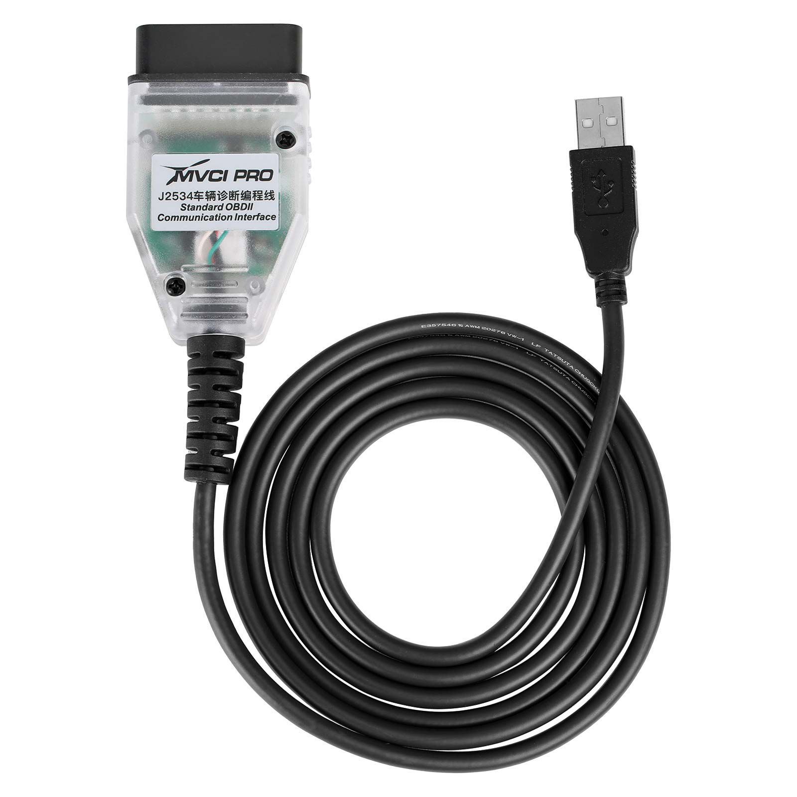 2023 Xhorse MVCI PRO J2534 Fahrzeug Diagnose Programmierkabel für ODIS/Ford Mazda IDS/HDS/TIS/SUBARU