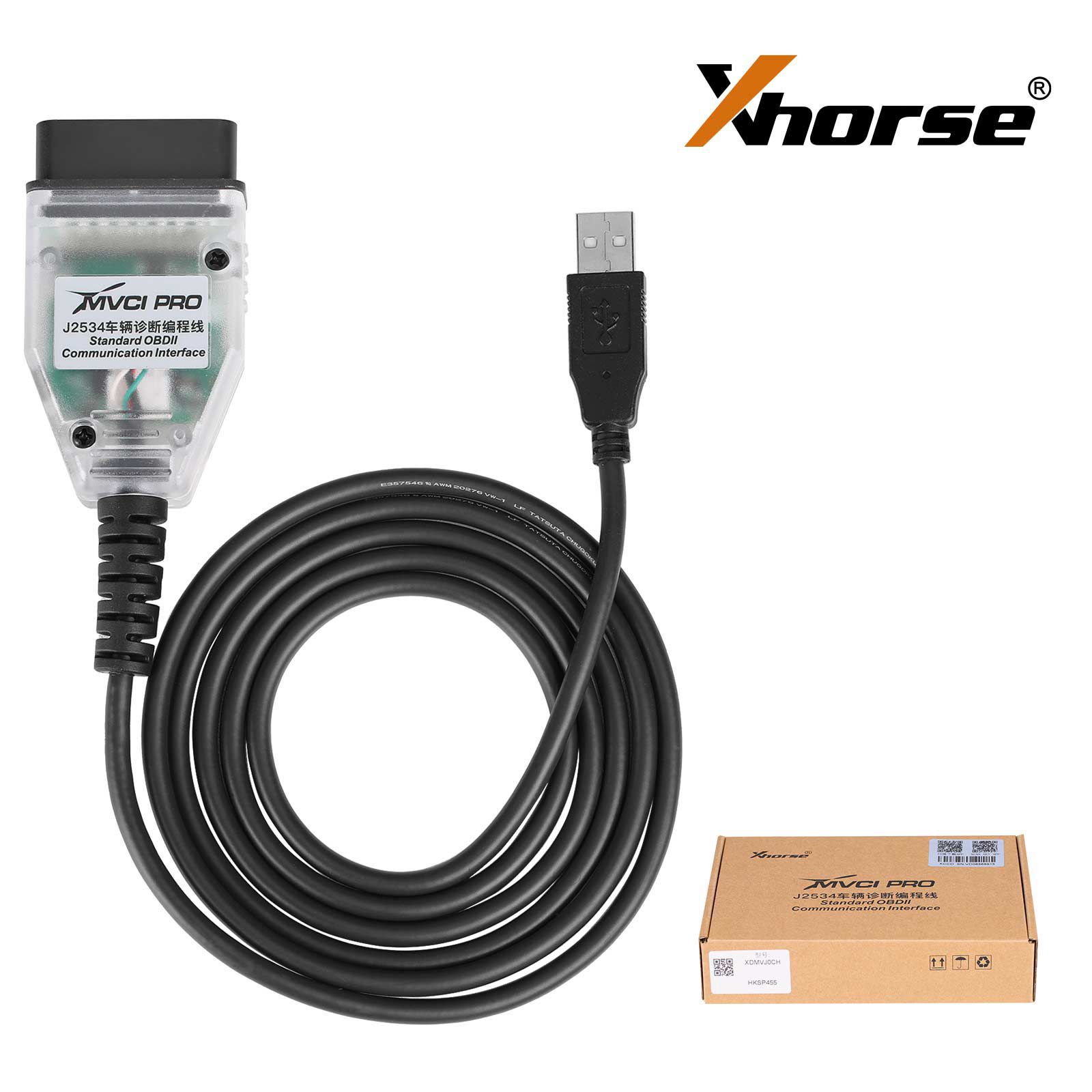 2023 Xhorse MVCI PRO J2534 Fahrzeug Diagnose Programmierkabel für ODIS/Ford Mazda IDS/HDS/TIS/SUBARU