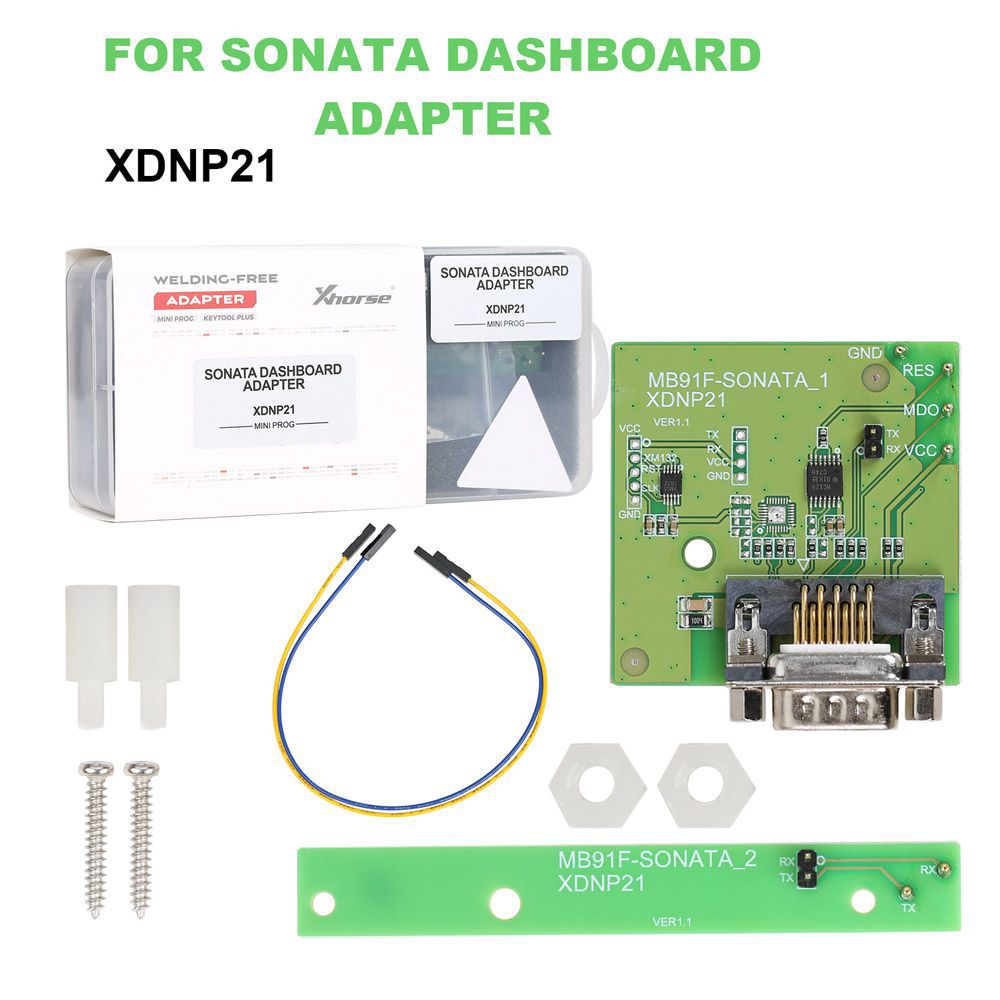 Xhorse Solder-Free Adapter und Kabel Full Set XDNPP0CH 16pcs Arbeiten mit MINI PROG und KEY TOOL PLUS