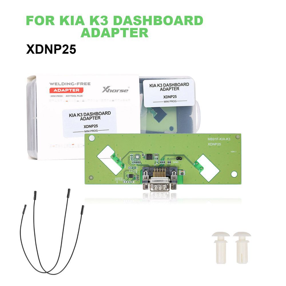 Xhorse Solder-Free Adapter und Kabel Full Set XDNPP0CH 16pcs Arbeiten mit MINI PROG und KEY TOOL PLUS