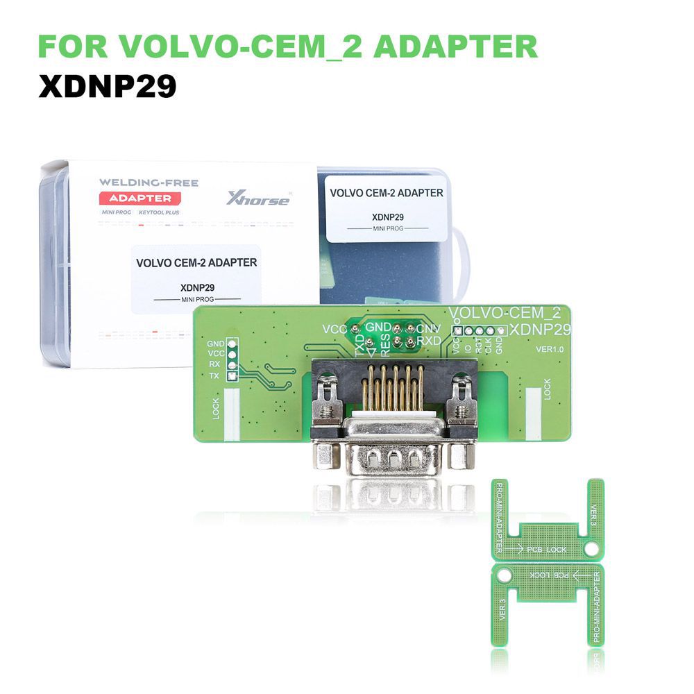 Xhorse Solder-Free Adapter und Kabel Full Set XDNPP0CH 16pcs Arbeiten mit MINI PROG und KEY TOOL PLUS