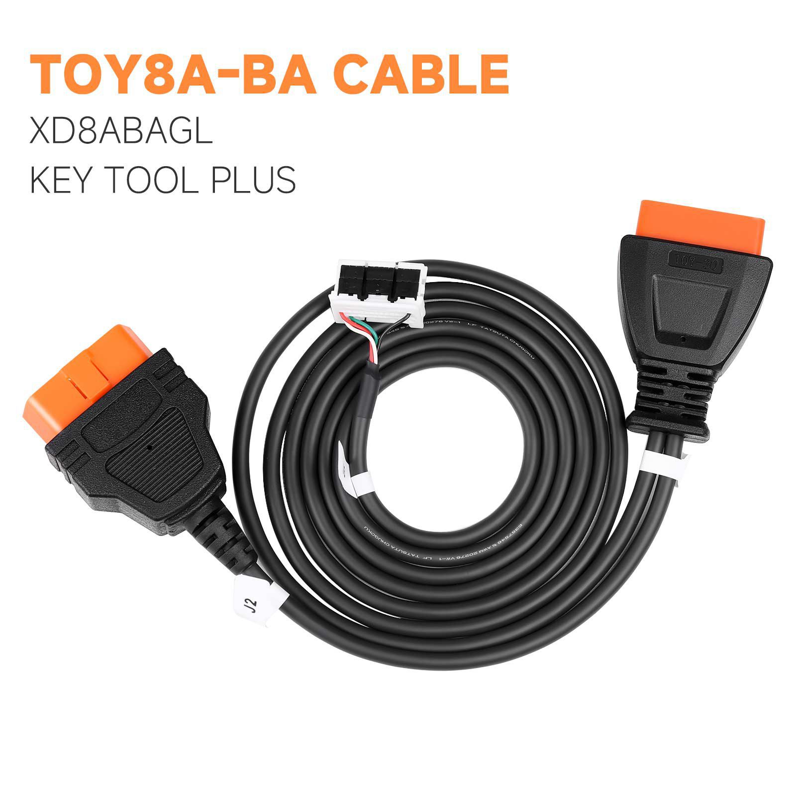 2024 Xhorse Toyota BA TOY-BA Alle Schlüssel Lost Adapter KD8ABAGL für VVDI Key Tool Plus, Key Tool Max Pro und FT-Mini OBD Tool