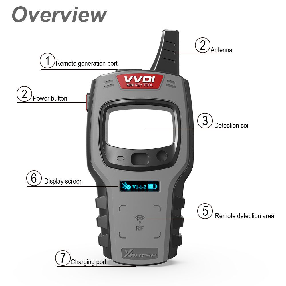 Xhorse VVDI Mini Key Tool Remote Key Programmer