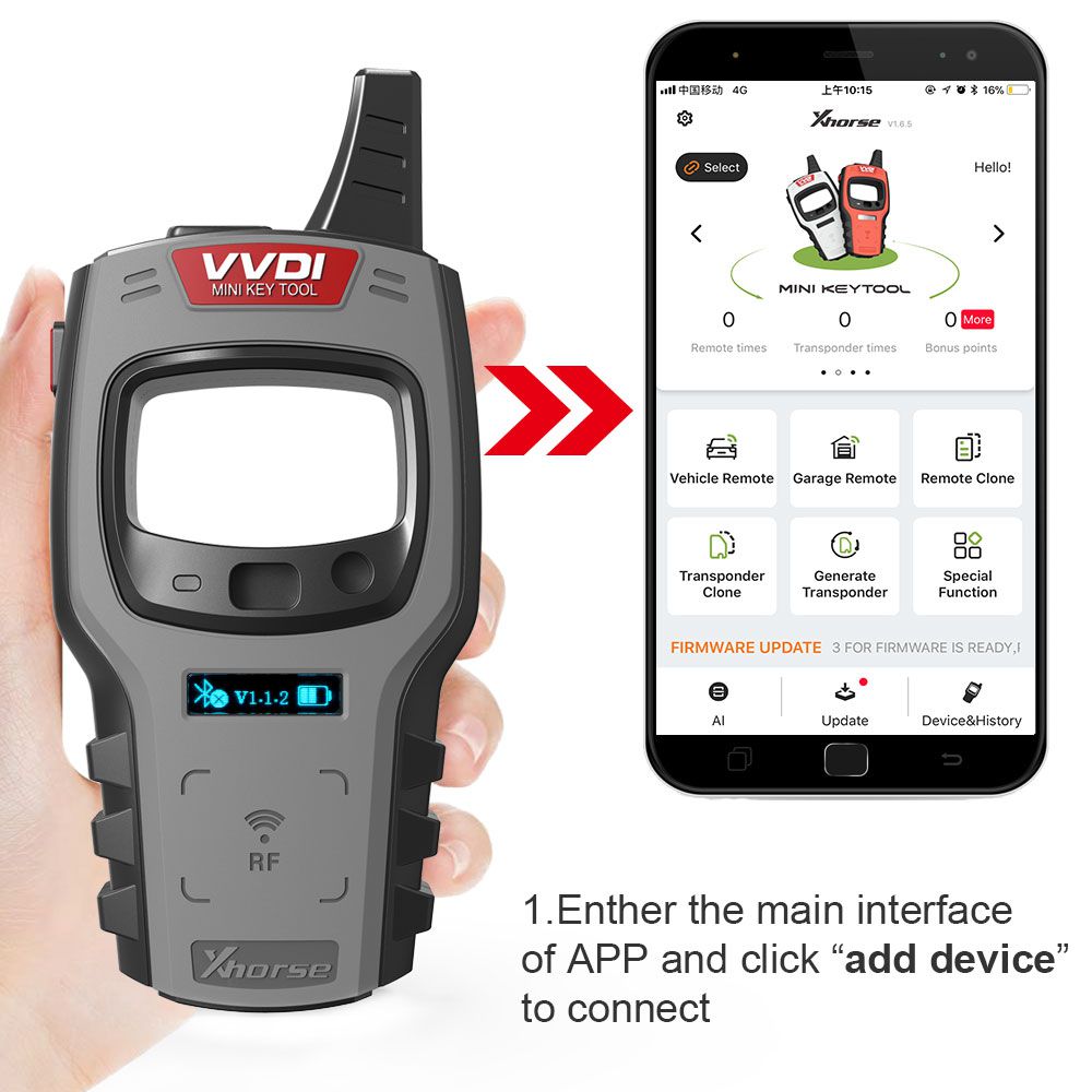 Xhorse VVDI Mini Key Tool Remote Key Programmer